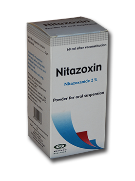 Nitazoxin suspension