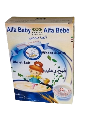 قمح ولبن