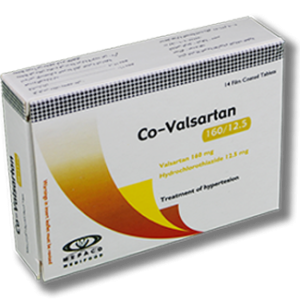 Co-Valsartan 160/12.5mg