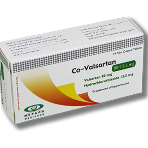 Co-Valsartan 80/12.5mg