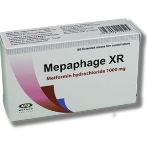 Mepaphage 1000mg XR